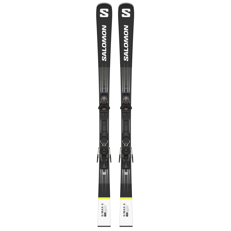Salomon S Max 8 Skis with M10 GW Bindings-1